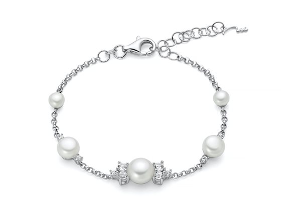 Bracelet Miluna Woman in Silver Perla PBR3753 - PBR3753